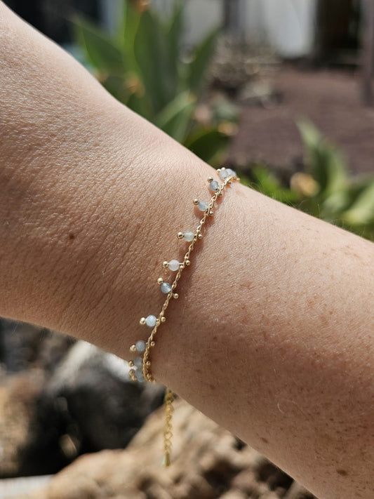 Celestial Drop - Bracelet in 18k Gold Plating