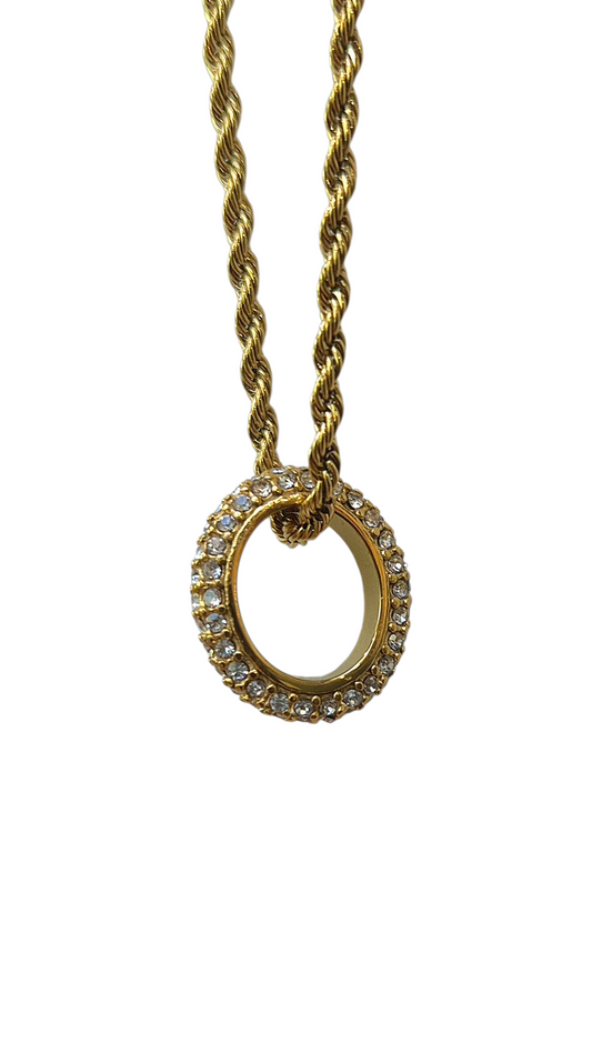 Eternal Glow - Necklace in 18k Gold plating