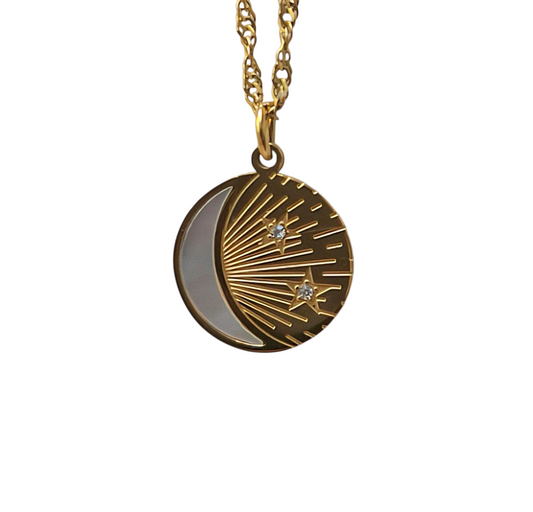 Noctura - Necklace in 18k Gold Plating