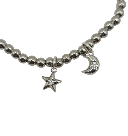 Moon and Star - Bracelet