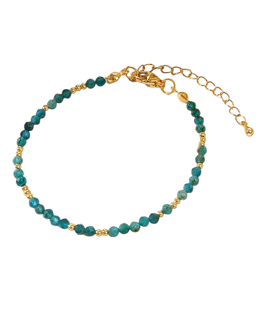 Luna Bracelet -  Sapphire Blue  - Stackable Bracelet