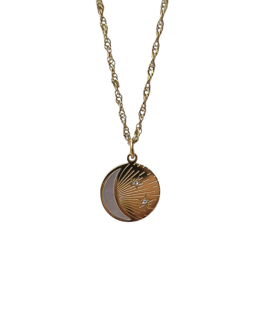 Noctura - Necklace in 18k Gold Plating