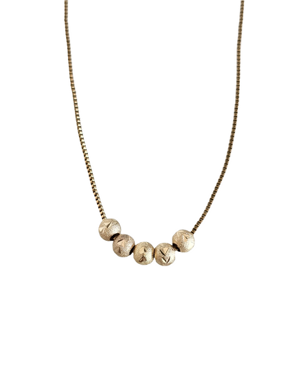 Charming Hearts - Necklace in 18k Gold Plating