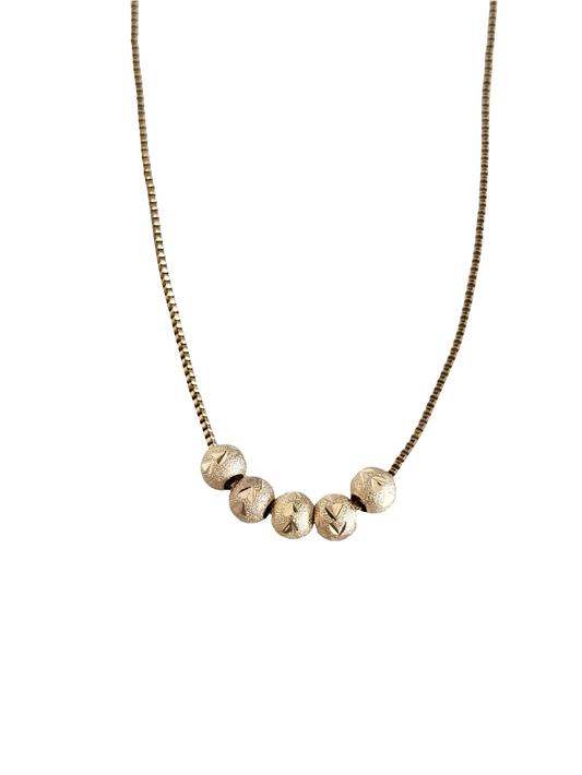 Charming Hearts - Necklace in 18k Gold Plating
