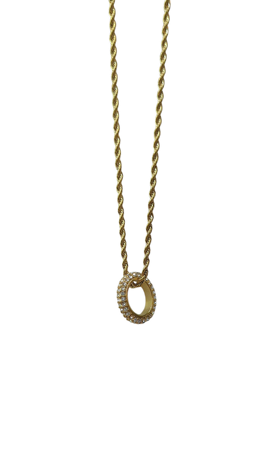 Eternal Glow - Necklace in 18k Gold plating