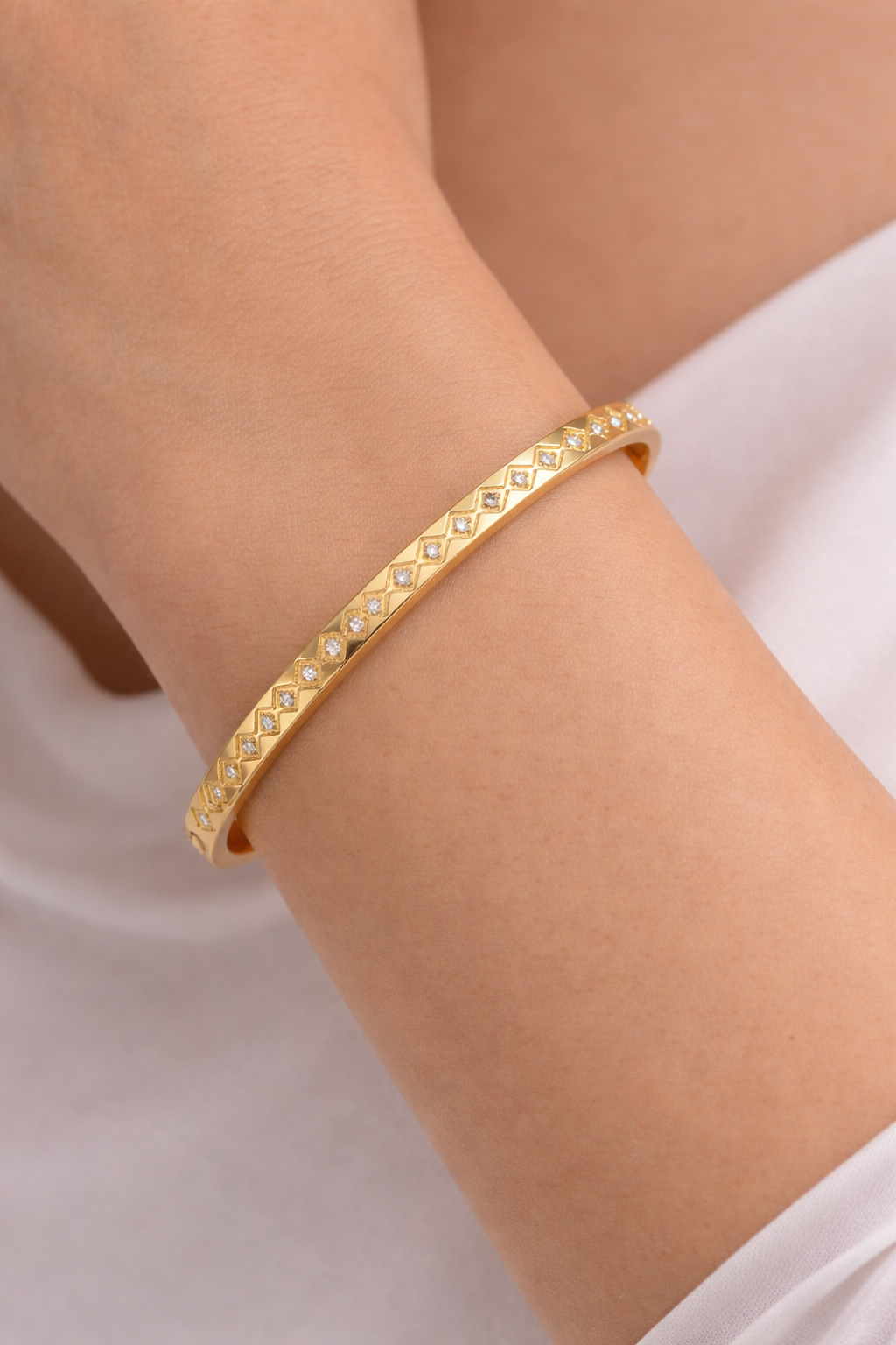 Aurèlia Luxe Bangle - 18k Gold Plated