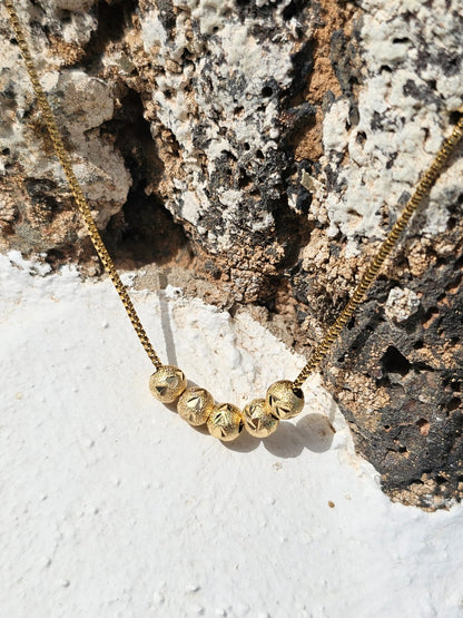 Charming Hearts - Necklace in 18k Gold Plating