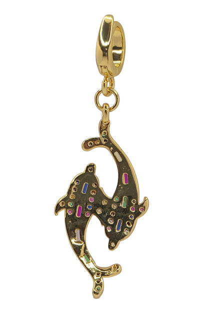 Sea of Life - Pendant Charm in 18k Gold Plating