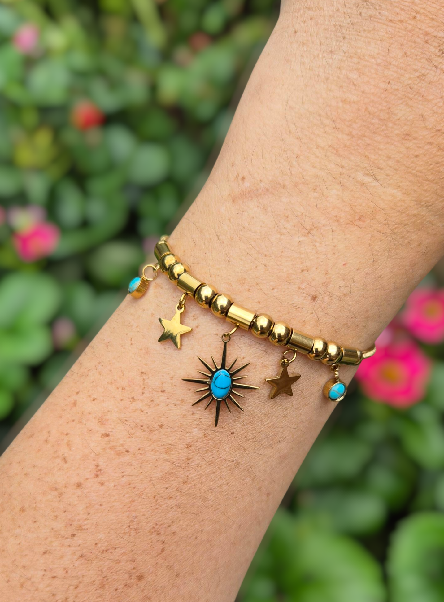 Celestial Glow - Bracelet in 18k Gold Plating