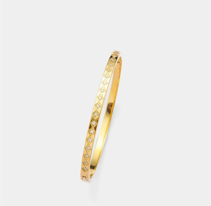 Aurèlia Luxe Bangle - 18k Gold Plated