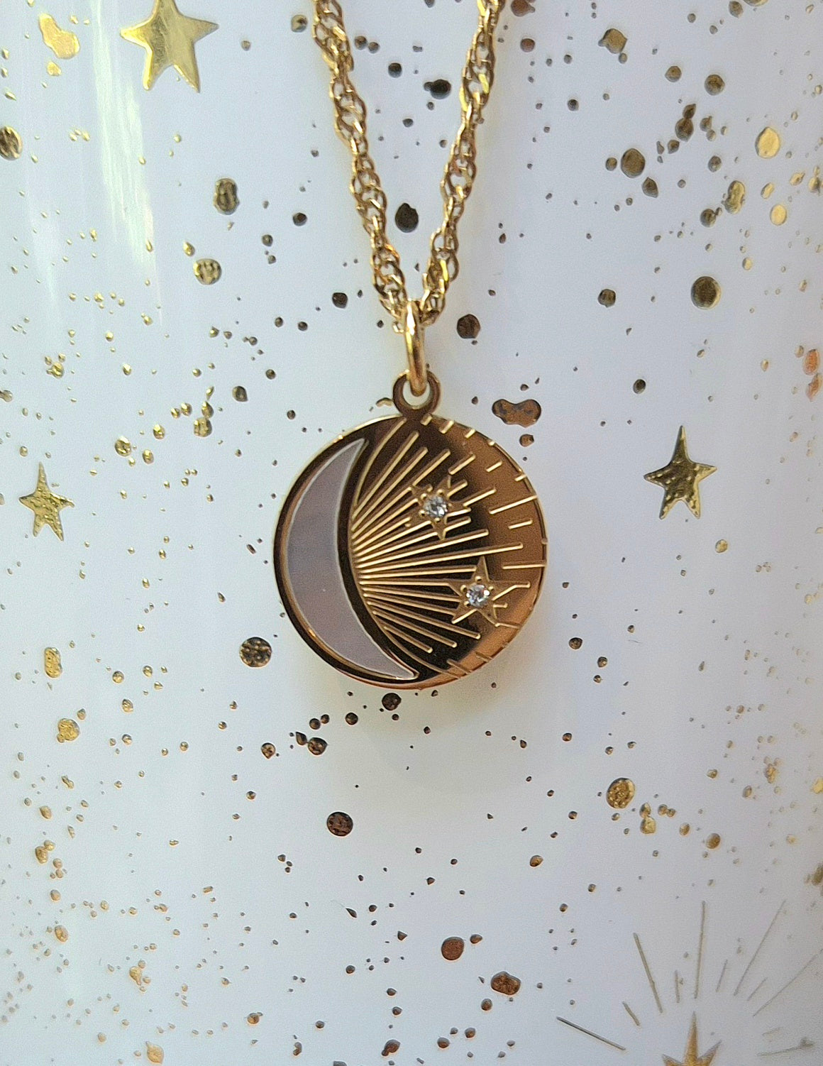 Noctura - Necklace in 18k Gold Plating