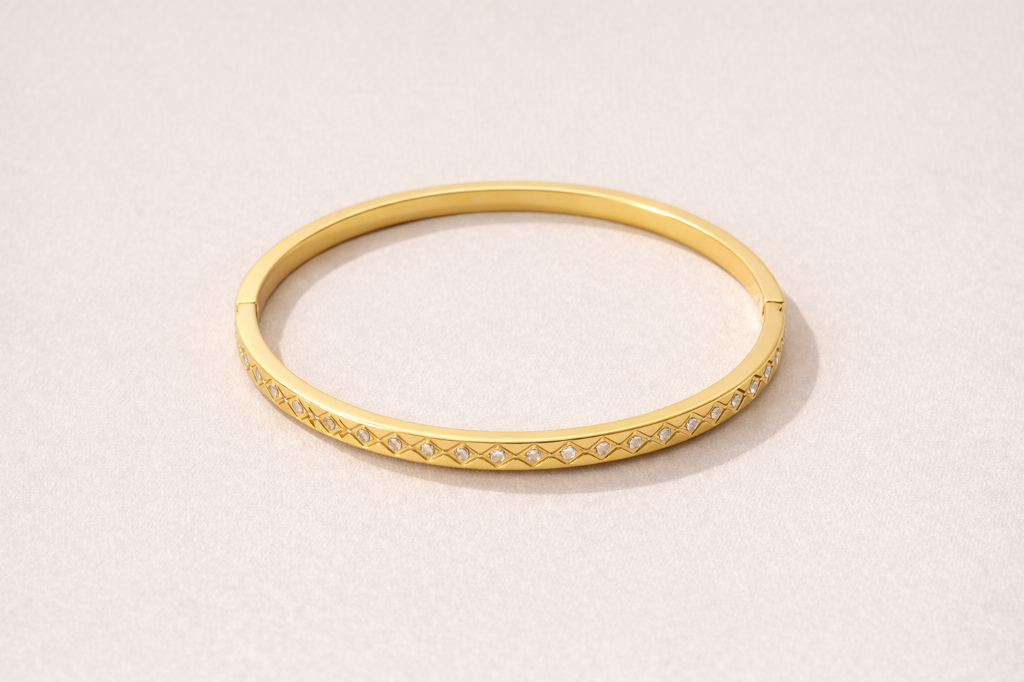 Aurèlia Luxe Bangle - 18k Gold Plated