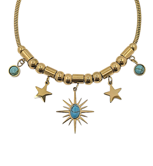 Celestial Glow - Bracelet in 18k Gold Plating