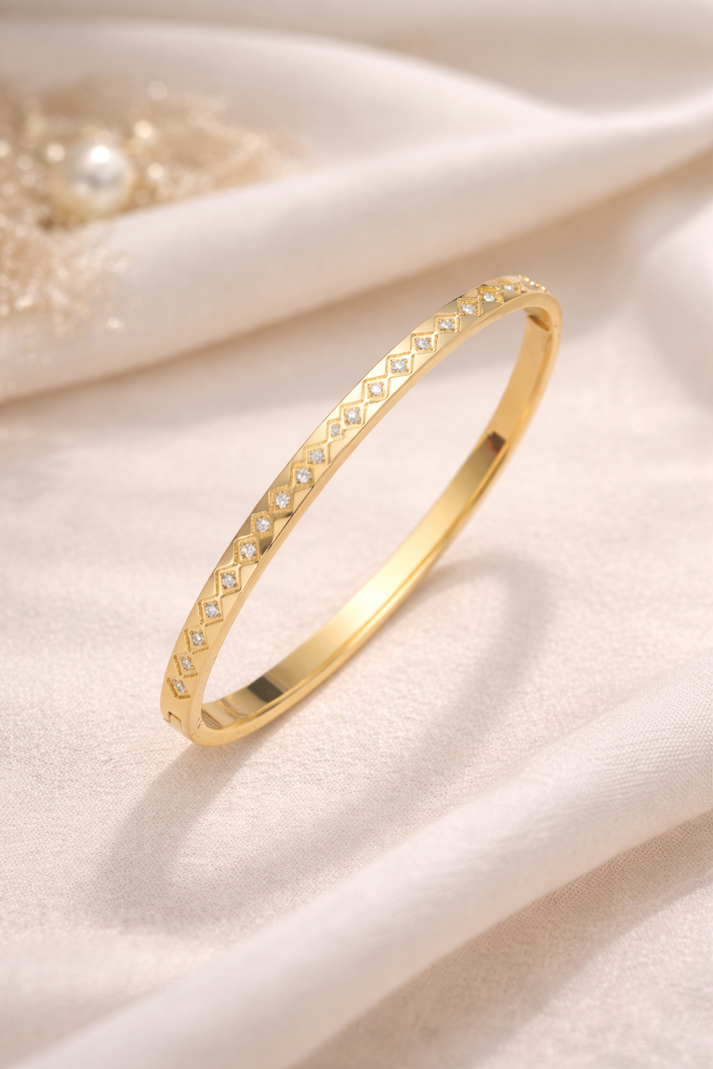 Aurèlia Luxe Bangle - 18k Gold Plated