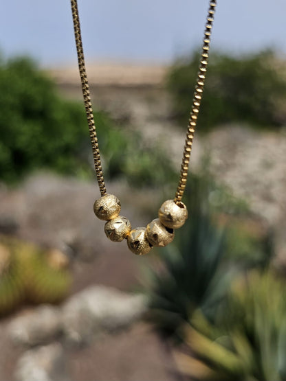 Charming Hearts - Necklace in 18k Gold Plating