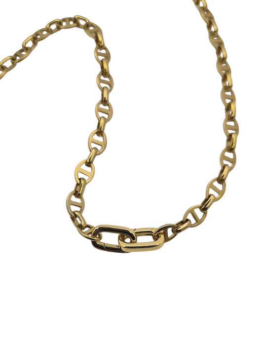 Anchor Chain - Necklace in 18k Gold Plating