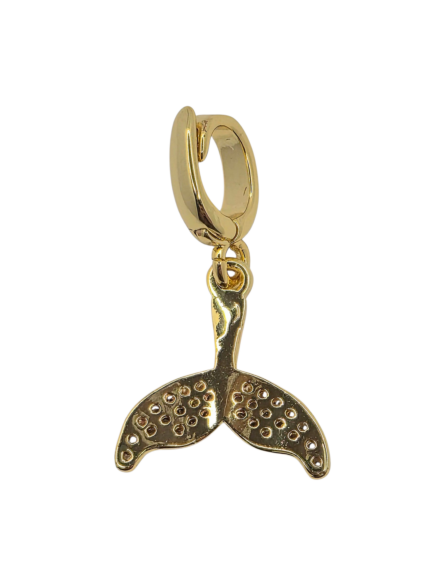 Mermaids Whisper - Pendant Charm in 18k Gold Plating