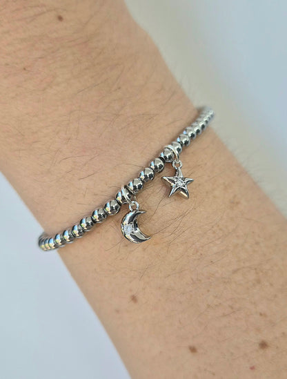 Moon and Star - Bracelet