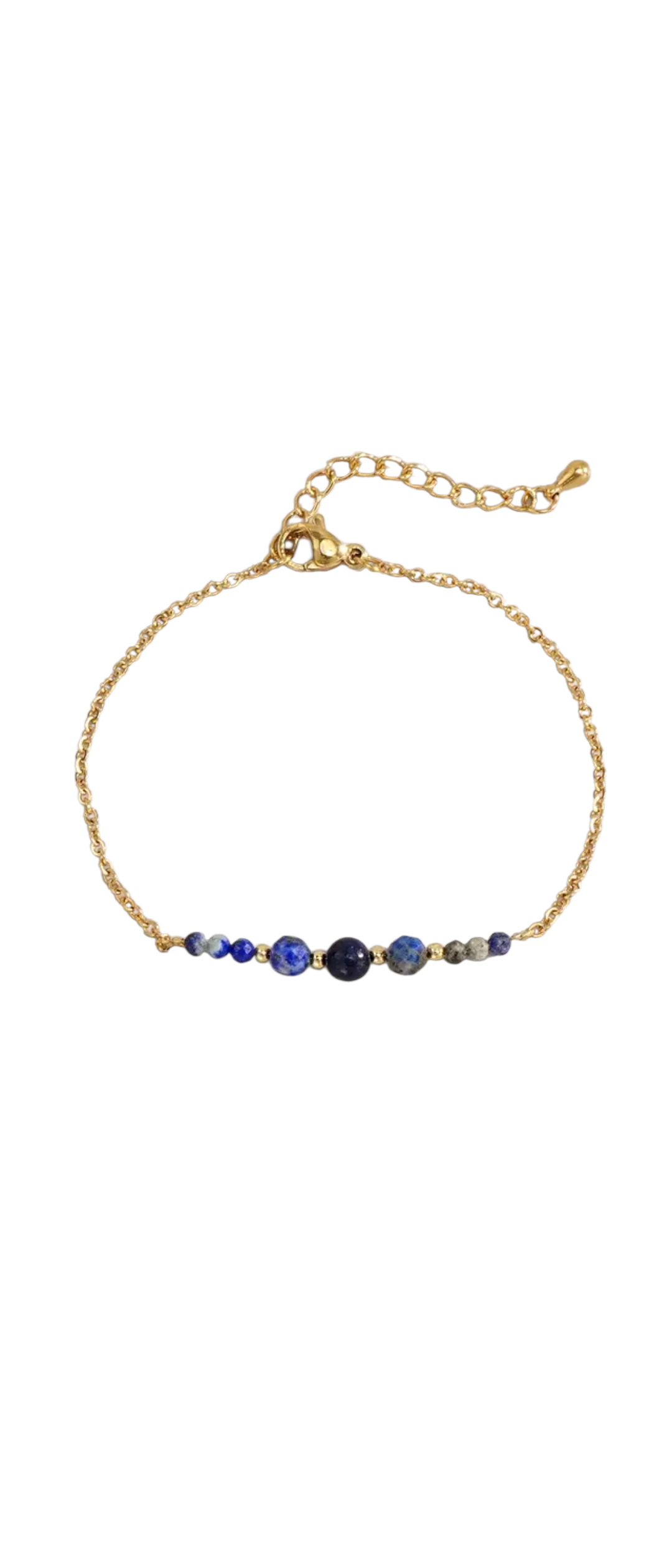 Midnight Ocean - 18k Gold Plated Bracelet
