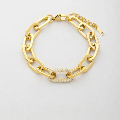 Atlas Links- 18k Gold plating