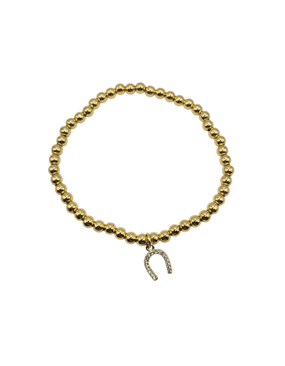 Lucky Horseshoe - Bracelet in 18 Gold Plating