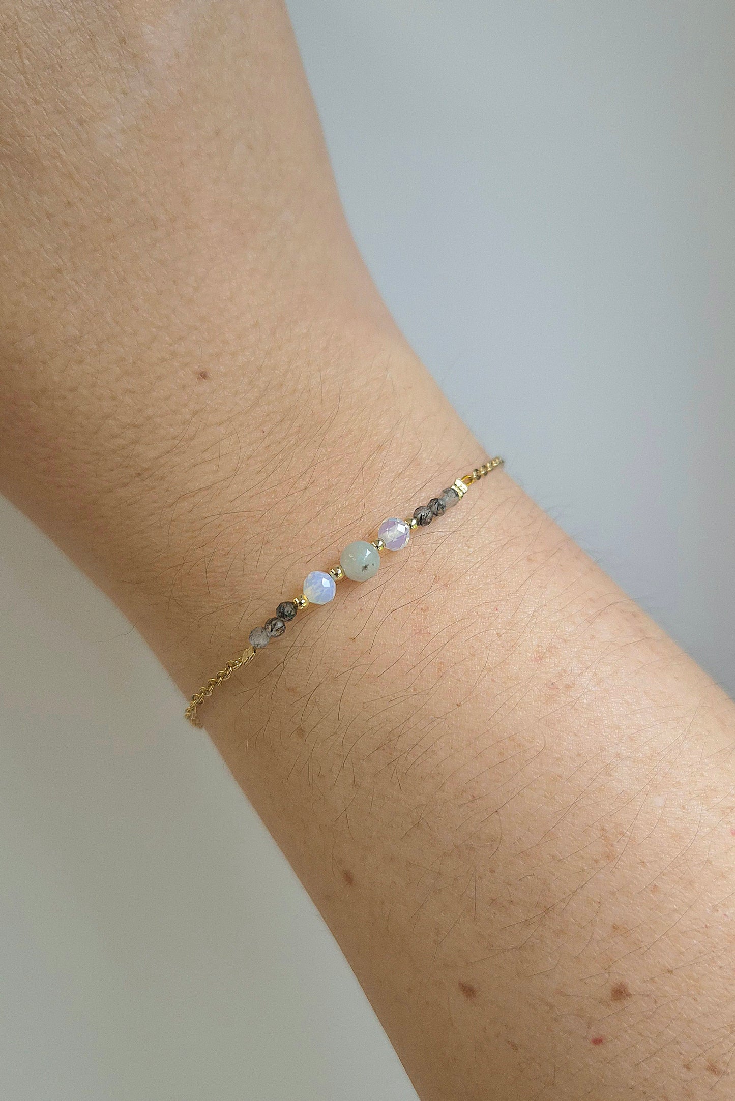 Moonlit Mist - 18k Gold Plated Bracelet
